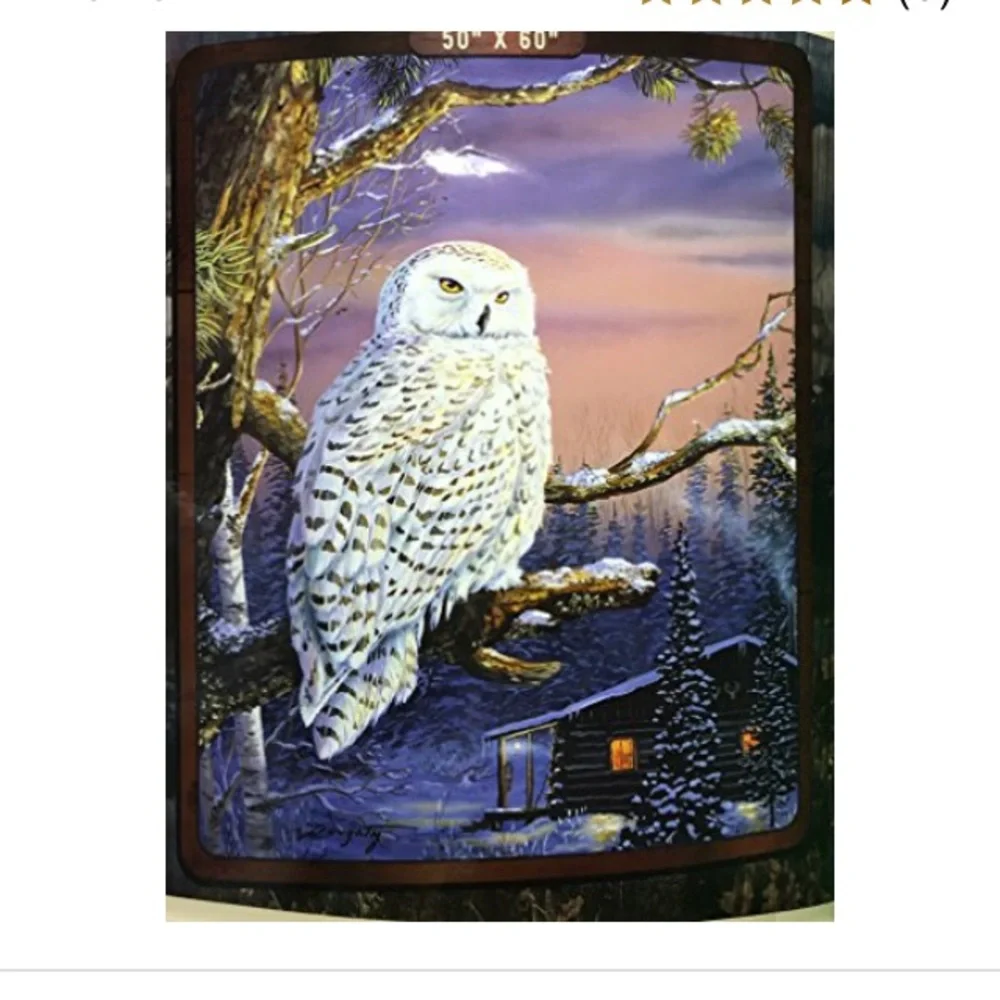 Owl Throw Blanket - The Northwest Co.